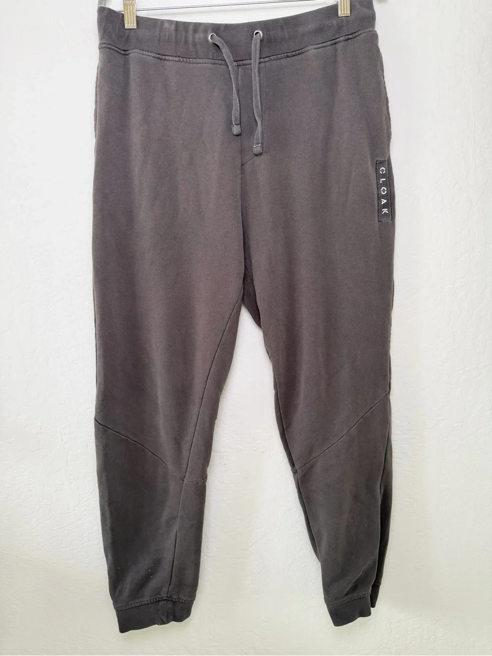 Cloak Sweatpants Men's Dark Charcoal Joggers Tapered Large Streetwear